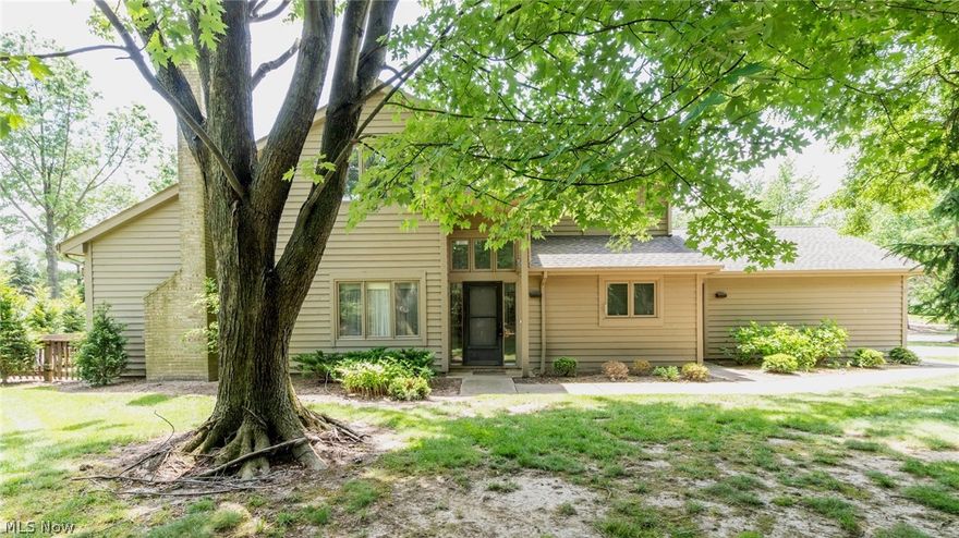 End unit Townhome in The Village on cul-de-sac! Ceramic tile entry opens to spacious, light filled Great room with fireplace, vaulted and beamed ceiling, sliders to private patio, and room for both dining and living room furniture. Eat-in Kitchen has room for a full dinette, newer dishwasher plus tons of cabinet space for storage. Convenient first floor laundry and storage area off Kitchen, along with powder room off foyer. First floor Master with vaulted ceiling and tremendous closet space has full bath with tiled stall shower. Upstairs bedroom and full bath with shower over tub also had additional loft area overlooking great room for office space or media room. Private landscaped setting, with distance between other buildings! Great amenities in The Village including lakes, walking trail, fitness, pool, tennis! Pets allowed. 24/7 Security. Close to shopping, dining and highway access! Must see!