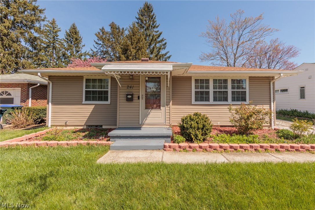 This cozy 2 bedrooms ranch is conveniently located in a quiet neighborhood close to shops, restaurants, gyms, and highways. There are two spacious bedrooms on the main floor and a third bedroom in the finished basement. One full bathroom on the main floor and another full bathroom in the basement. Recent updates include: Furnace has been serviced and cleaned with a new control panel, AC in 2022, Siding in 2018, Electrical panel in 2014, entire home pained in 2018, Windows updated in 2018, Kitchen updated in 2018, bathrooms replaced in 2017, new LED lighting throughout the entire home, all kitchen appliances are new along with the washer and dryer.