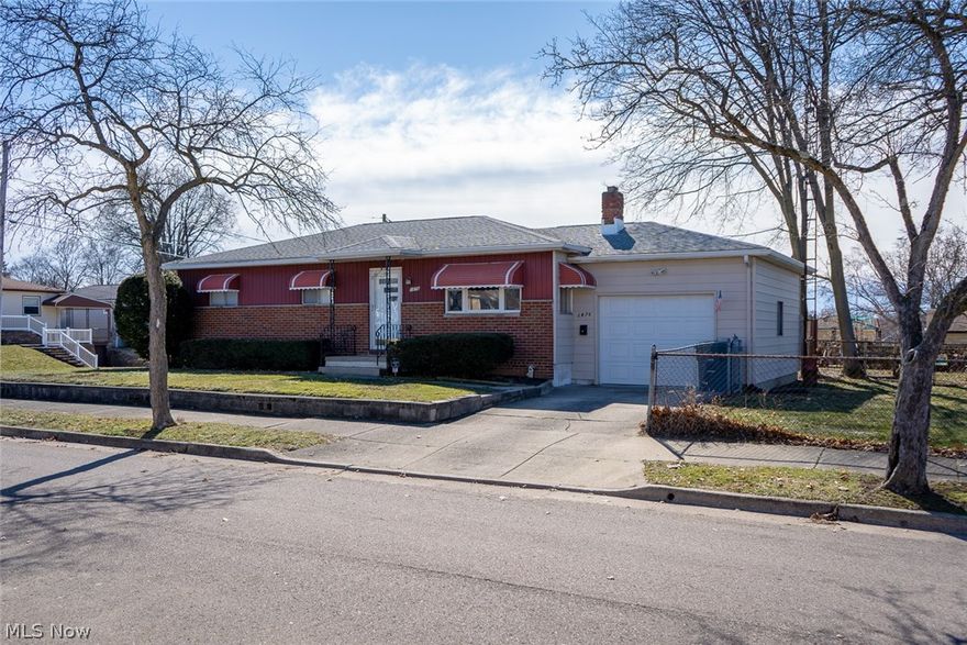 Solid opportunity in the heart of Ellet! This brick ranch offers 3 bedrooms and 1 full bath on the main level, plus an additional full bath in the basement ready to be finished and brought back to life. The home features an eat-in dining area, perfect for everyday meals or gathering with family and friends. Major mechanical updates include a newer furnace, hot water tank, and garage door. Enjoy a fully fenced backyard perfect for pets or entertaining, all located in a quiet neighborhood in Ellet/Akron. Walking distance to Hatton Elementary School! The home was tenant-occupied for 30 years and consistently well maintained throughout that time. With great bones and just a little TLC, this home is ready for its next owner to make it their own.