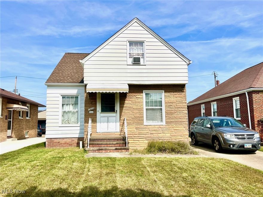Welcome to 7420 Outlook Ave., a bungalow filled with character and promise. This home beckons with warmth and potential, inviting you to imagine the next chapter within its walls. Step inside to a living room radiant with natural light, where original wood floors become a dance floor for sunbeams. Built-ins here are not merely functional; they are keepers of stories, ready to hold your treasured books and cherished mementos. The spacious eat-in kitchen hums with the possibility of family gatherings and shared meals. With four bedrooms—two expansive retreats upstairs and two on the main level—there’s room to grow and space for everyone. Off the fourth bedroom on the main level, the screened porch invites you to picture tranquil mornings with coffee or the gentle rhythm of rain on a spring day. All appliances convey, including a washer and dryer added in 2024. A new roof (2017) offers peace of mind, and with older mechanics (furnace and hot water tank 2001, central air 2003), a home warranty is included for extra assurance. Yes, this home needs love and attention. It is a canvas touched by the lives lived here, yet it is ripe for transformation—a place to craft a haven that reflects your vision. The unfinished basement is a vast expanse of potential, whether you imagine a family room, an artist’s studio, or something uniquely your own. A new toilet and extra shower downstairs add practical convenience. This is more than a house; it’s where the whispers of the past meet the promise of the future. Look beyond the clutter to see the sturdy bones and beauty that await. Whether you’re a first-time buyer, investor, or someone seeking a project with potential, 7420 Outlook Ave. is ready for its next chapter.