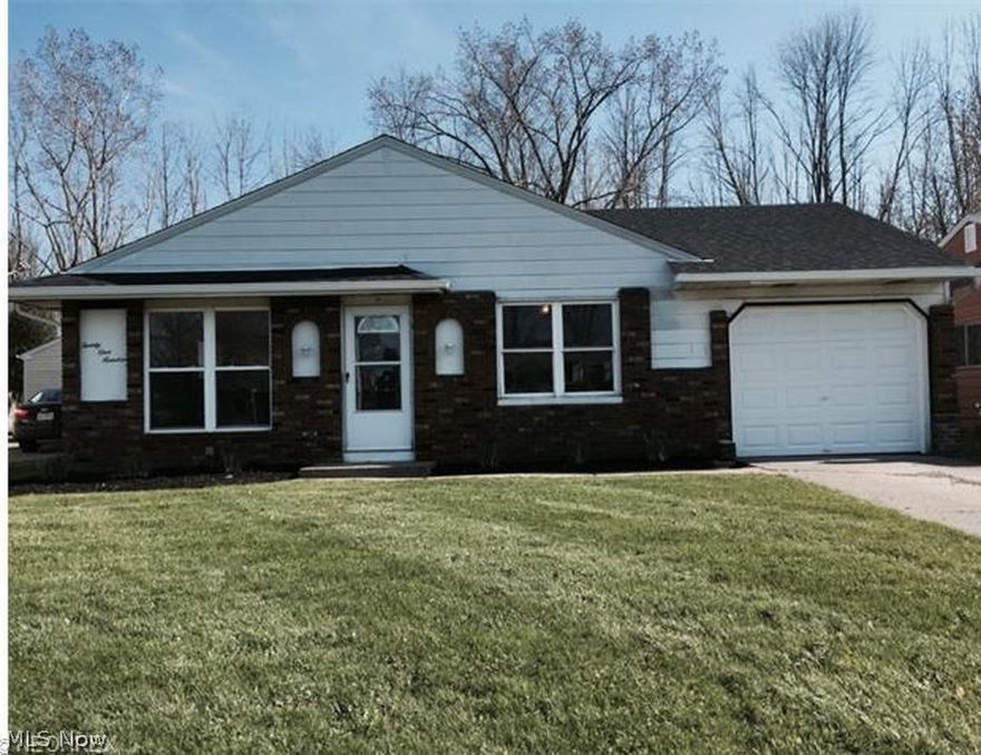 Welcome home to 2100 Randall Street in Lorain, Ohio. This sprawling ranch has an abundance of natural light and charm. This home features three bedrooms, large addition and a large eat-in-kitchen. Interior updates include new ceiling fans, lighting, vinyl windows and fresh neutral paint throughout. Large added living area opens to the the private backyard which backs up to a wooded area. Exterior also features a newer roof and a one car attached garage. Call today to schedule your private tour.