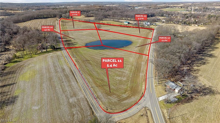 Rare Real Estate Opportunity! 471 Acres of Land. All Adjoining. To Be Offered In 23 Parcels From 5 Acres To 47 Acres Each. Jackson School District. Northwest School District. Farmland Parcels. Wooded Hideaway Parcels. Ideal Country Size Future Homesites. Timber And Gravel Potential. Live On-Site Auction with Online Simulcast Bidding Available. ABSOLUTE AUCTION, all sells to the highest bidder(s) on location. ONLINE BIDDING BEGINS WEDNESDAY, APRIL 5, 2023 - 12:00 PM and AUCTION LIVE ON-SITE BIDDING WILL BEGIN SATURDAY - APRIL 8, 2023 – 11:00 AM. From its hilltop panoramic views to wooded valleys and open farm fields, this property will take your breath away. There are four homes in need of renovation. Land has frontage on Butterbridge Rd., Lafayette Dr., and Crystal Lake Ave. It’s rare to find this size parcel of land all connected in such a convenient location. The seller is NOT reserving any mineral rights! What they own will transfer to you! Land is an investment you can enjoy while