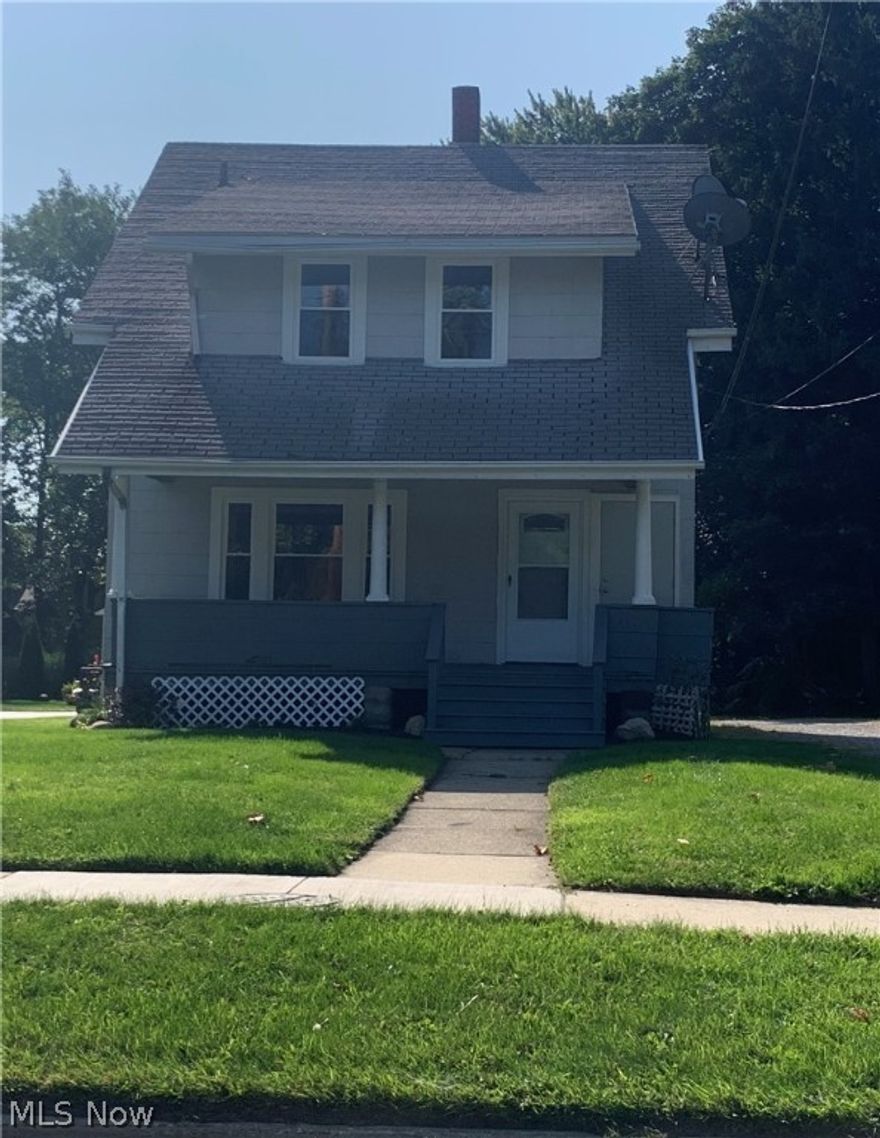 WOW!  Almost an acre of land going to the Grand River in Painesville!  Rent out one unit and live in the other or take advantage of a great rental property for your portfolio!  Both kitchens have been renovated, new carpet upstairs, lower unit bath gutted, up unit renovated, freshly painted front porch, most NEW WINDOWS(to be completed) all in 2020.  Up unit has a third floor with two bedrooms that are tandum and on bedroom on second floor with living room kitchen and bath.  This property is a flag lot (as you will see by the photo) reaching to the Grand River as well, with plenty of outside space for your activities. Don't miss your chance for a great investment.