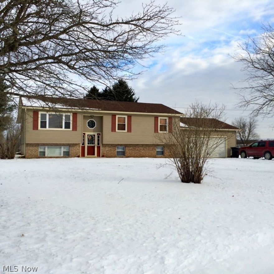 Nice home with many updates. Newer furnace, plumbing, electric and roof within last 7 years. Large family room on lower level. Living room and eat in kitchen with oak cabinets on upper level. Call your agent today for your private viewing experience.