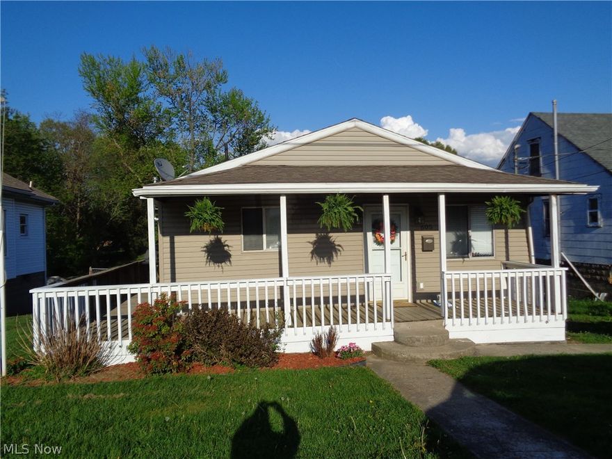 Spacious One Story Ranch ....3 Bedroom / 2-Full Bathes...Home Features Master Bedroom... Large Master Bath with large sink and whirlpool tub....
...Large wrap around deck to enjoy those fabulous family BBQ's...fenced Back Yard,... Alley Access...Full Basement