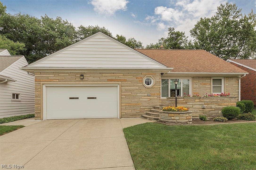 Wow! The stone artistry is something to behold! The previous owner was a talented stone carver and a master at his craft! Be sure to view his work on the front exterior and in the lower family room and bar. This home features solid construction with beautiful details in plaster work and natural stone.
Unbelievable space and storage runs throughout this 4/5 bedroom Cape Cod Colonial. One of the bedrooms would be a great office. There are 2 full and 2 half baths. All spacious rooms include the living room (18' x 13'), dining room (15' x 10') and eat-in kitchen (21' x 11'). Two bedrooms on the main floor are the master (14' x 10') and another (13' x 11') with first floor laundry room. Cove ceilings are in the living and dining room. Visit the 3 rooms upstairs: 2 bedrooms (17' x 16' and 20' x 12') and a 13' x 9' office or 5th bedroom. So much room in the basement with a 29' x 16' recreation room and a separate bar area. The utility area is also very spacious- 33' x 15' with glass block w