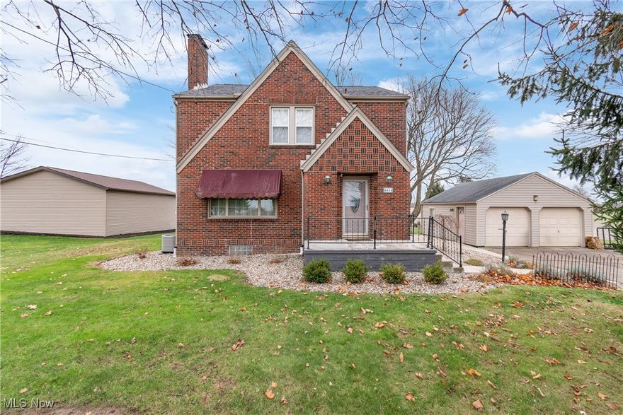 Spacious all brick two story with country views! Move in ready with plenty of room for entertaining on the brand new concrete patio (2018) and covered deck. Upgrades also include new roof (2019), doors (2018), shower (2017), well pump (2018), water softener (2018) and reverse osmosis system (2016). Very clean home, spacious rooms, upgrades and gorgeous views! Minutes away from route 30 & 77. Call today to view!