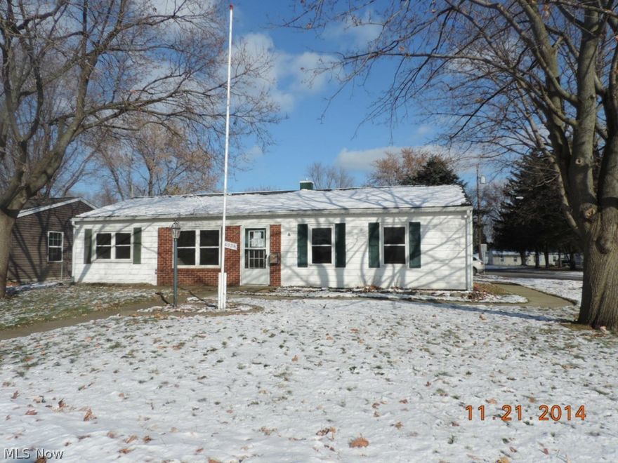 3 bedroom 1 bath 1 story house located on a corner lot. Interior features include; updated bathroom, large bedrooms, laundry room with storage, and more! Exterior features include; corner lot, partially fenced back yard, covered patio, oversized 2 car garage and more! Property sold AS-IS.