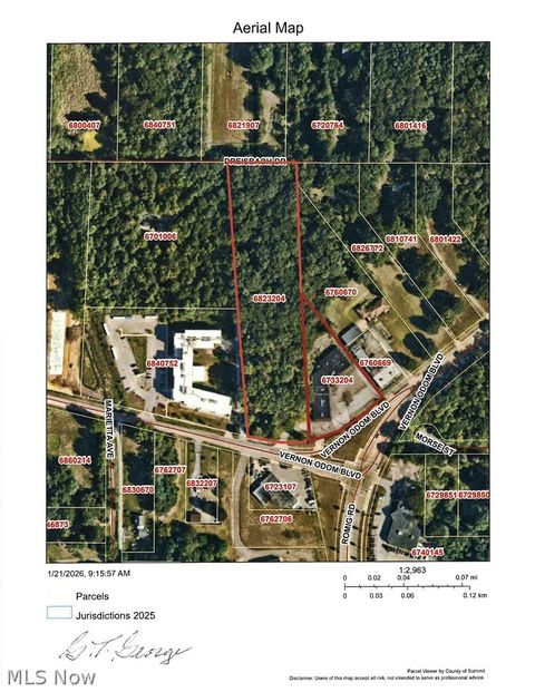 Vacant Land For Sale - 1715-1731 Vernon Odom Boulevard<br/> Akron, OH 44320