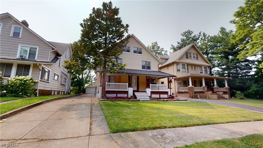 Fully renovated side-by-side duplex instantly cash-flowing at a 12% CAP rate ($4250 in gross rent/month). More than qualified tenants moving in 9/1/23 paying all utilities except water/sewer. The spacious 4 bedroom 1.5 bathroom (each side) has all new vinyl flooring, carpet, windows (90%), new kitchens and baths, updated electric, and roof (within last 5 years). More features include sunrooms outside each kitchen as well as the second floor, new front porch/railings, and a two-car detached garage (built in 2006). Located on a dead-end street adjacent to a park/playground, 2 minutes from Coventry, 5 minutes from Little Italy, and The left side is available to show immediately. Right side photos coming soon (almost exact replica but HW floors on the second floor instead of carpet).