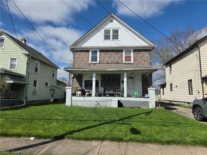 This long term rental property in Struthers is ready for a new investor. This 4 bedroom 2 story has 2 bathrooms, living room, dining room and the current tenant has adjusted the layout of the first floor to accommodate a 5th bedroom. The current tenant is month to month but would like to stay.