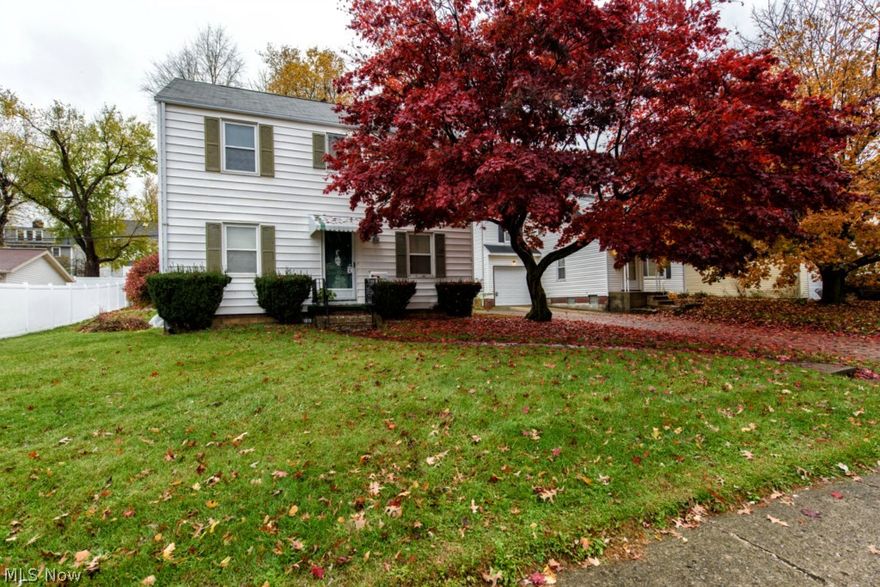 What a great buy on this well maintained Canton home just minutes from the highway! This home has been in the same family for over 30 years and they hate to let it go. The formal living room is beautiful and features a wood burning fireplace. A very spacious formal dining room is right off the kitchen. The kitchen is so cute and features all appliances and also a cozy breakfast nook. On the second floor, there are 3 spacious bedrooms and a full bath. The lower level has a partially finished recreation room with another fireplace. There's also an enclosed porch overlooking the backyard. Outside, you will find a one car garage plus a carport and shed. The vinyl siding and windows were replaced approximately 15 years ago. The roof is approximately 10 years old. The electrical was just updated prior to listing the home for sale. The washer, dryer, and freezer in the basement will stay with the home too. Hardwood floors under the carpet. With a little updating, this will make a wonderful ho