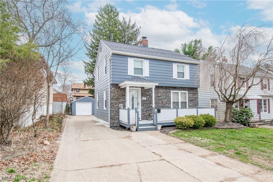 Welcome to this beautifully updated home located at 1121 Woodward Ave! This property offers 3 bedrooms, 2 full bathrooms, and a detached one-car garage, combining comfort, style, and functionality. The main level features a cozy living room with a beautiful fireplace, creating a warm and inviting space to relax. The updated kitchen showcases stainless steel appliances and tall, ceiling-height cabinetry, providing both modern style and ample storage. Just off the kitchen, a few steps lead down to an additional living area, perfect for a family room, office, or flex space. Upstairs you’ll find beautiful hardwood floors throughout along with a full bathroom, adding charm and character to the home. The finished lower level features a nicely tiled entertaining space complete with a bar, making it ideal for gatherings or relaxing evenings at home. The lower level also includes a second full bathroom and a separate utility/laundry room for added convenience. With thoughtful updates throughout and plenty of space to enjoy, this home is truly move-in ready. Conveniently located and ready for its next owner, schedule your private showing today!