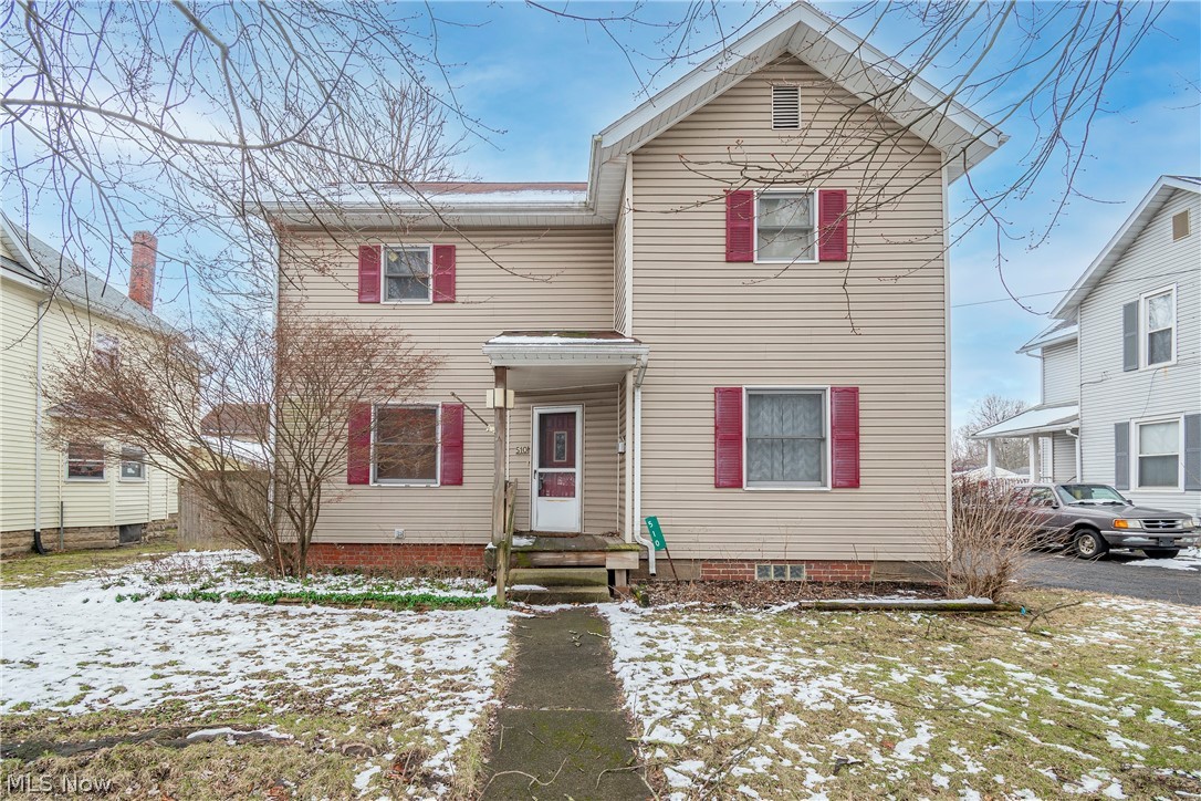 Welcome to 510 W Market Street! Don't miss this three bedroom, two bathroom colonial home conveniently located walking distance from Orrville City parks, schools and shopping! Enjoy first floor laundry and a fully applianced kitchen featuring a new dishwasher, oak cabinetry, and ceramic tile flooring. Also on the main level is a den area, living room, and a formal dining room with glass bifold doors. Three great sized bedrooms and the second full bath are located on the upper level. Oversized 24 x 32 x 9 detached garage great for your storage and tools. The exterior also boasts a large deck, partially fenced-in backyard, and extra storage shed! Schedule your private viewing today!