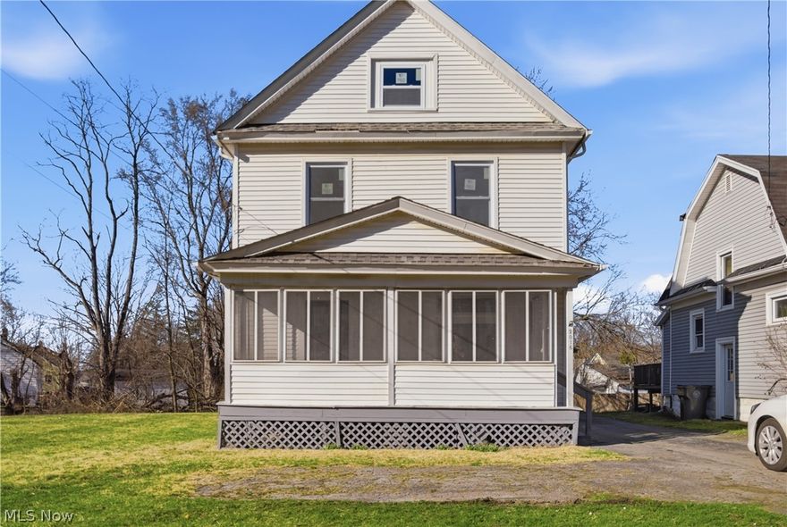 Welcome to 2016 Pointview, this beautifully renovated home is perfectly prepared for its new owner. Upon entering, you'll be greeted by a bright and spacious living area on the first floor, featuring a living room, dining room, kitchen, and half bath. A brand-new deck off the kitchen is ideal for warm evenings and entertaining guests. The second floor boasts three generously sized bedrooms, and a full bathroom, while the third floor offers a versatile space perfect for a bonus room, playroom, or office. Recent updates include new plumbing, electrical, ductwork, windows, gas lines, doors, flooring, hot water tank, lighting fixtures, and cabinets. This home presents endless opportunities and comes with not one, but three parcels of land. Don't hesitate to schedule your viewing today to make this property yours!