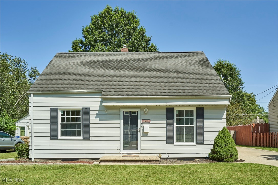 Welcome to 2417 Parkview Dr in Cuyahoga Falls! This charming 3-bedroom, 1-bathroom Cape Cod is situated in a super convenient location and has been very well maintained throughout. Inside you'll find spacious living areas, including a generously sized master bedroom and a partially finished basement that adds great flexibility. Step outside to a fenced-in backyard with a patio—perfect for relaxing or entertaining. All of this with a 1-car garage! This is a move-in ready home with comfort, location, and charm—schedule your private showing today!
