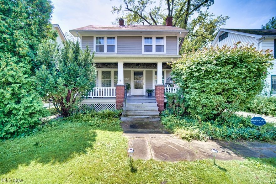 Welcome to your new home! This beautiful colonial boasts pride of homeownership! The large front porch is so welcoming. Walk into your living room and you immediately notice the gorgeous original hardwood floors, which continue throughout this home. A charming wood burning working fireplace is the focal point of the room. To your left, a spacious dining room leading to the kitchen. Upstairs 3 nice sized bedrooms, full bath and a walk up attic.  The 2 car garage is only 2.5 years old. Furnace is 2015, NEW Glass block windows, Electrical panels 2019, HW tank 2016. All appliances stay, including washer and dryer. Schedule your showing today!