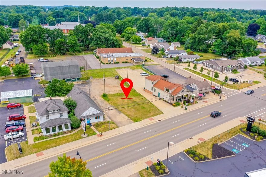 CALLING ALL ENTREPRENEURS AND BUSINESS OWNERS!!! Have you ever dreamed of putting down roots in the hustle and bustle of North Canton?  Now is your chance with this blank canvas commercial lot located in the heart of North Canton.  Over 0.4 acres and parking lot.  Create your dream business space today!