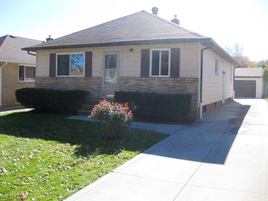 Like a brand new home inside with lovely color Palette.   Kitchen offers new countertops, maple cabinets and laminate wood flooring throughout eat-in kitchen and separate dining areas.  New stainless steel sink and faucet. Bathroom hae been upgraded with tiled floor, new vanity, toilet and tiled surround backsplash with accented glass tiles. New carpet throughout including massive finished basement 25 X 24! Comes with two car garage and home warranty.