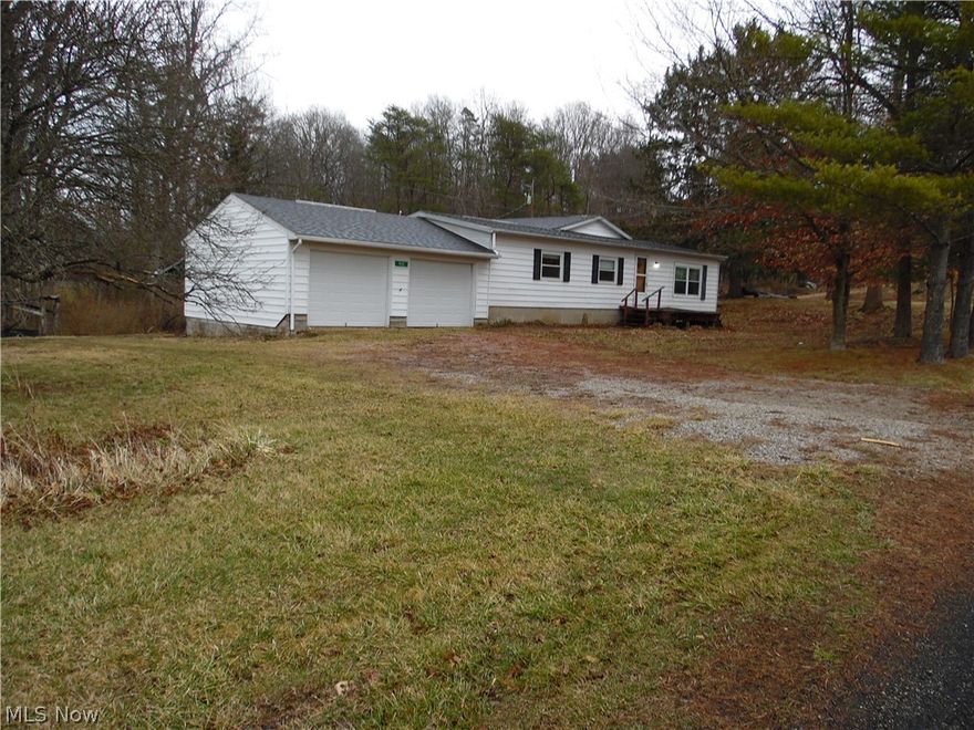 Auction terms - Public Auction, Thursday April 9th 2026, at 5:00 pm. Terms: 10% down non-refundable deposit day of sale, balance due within 30 days. Proof of funds for CASH sale and from lending institution or conventional loan approval letter must be presented at auction before the bid is accepted. Property sells with no warranties implied or expressed, sold AS IS condition. Buyer is responsible for any and all inspections prior to sale. Property sold with no contingencies. BUYER MUST BE PRESENT TO BID AND SIGN SALES CONTRACT, NO EXCEPTIONS. Sell has right to accept or reject any or all bids. Announcements day of sale take precedent. All information is derived from sources to be accurate, but not guaranteed. Open house dates Thursday March 26th 5:00 pm to 6 pm.
Discover the perfect blend of rural tranquility and city convenience. This spacious 2,176 sq. ft. single-story home is nestled on 4.710 scenic acres in Washington County, Warren Township, located within the highly-regarded Warren Local School District. Enjoy rural living with plenty of outdoor space and a pond! just minutes from Marietta.
 Join us for open-house. Sell has right to accept or reject any or all bids.