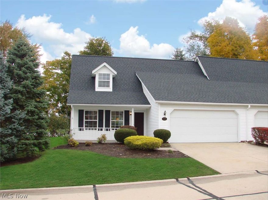 This cape cod style, 3 bedroom and 2 bathroom, condominium located in Perry Township, is the perfect starter home or for someone downsizing.  There is a carpeted Loft with a spacious closet that can be used as a 4th  bedroom or study.  This condominium has been completely remodeled to like-new condition.  The kitchen has been completely redesigned with all new cabinets, countertops, sink, garbage disposal, and wood floor.  All appliances are new; they all have stainless steel finish and include a new refrigerator, range, dishwasher and microwave oven.  All carpeting is new throughout the condo.  The spacious, living room with its gas fireplace (self contained…just flick a switch) is cozy and inviting. The dining room is open and has great natural lighting, with is sliding glass doors that access a spacious patio.  Both bathrooms have been renovated complete with new Luxury Vinyl (wood plank style) flooring.  All lighting fixtures are new. Convenient shopping is just around the corner.