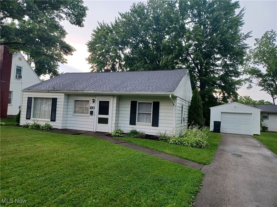 Move right into this well maintained and updated ranch. Clean and spacious, darling inside and out! Private back yard, Garage is 1 &1/2 car. The lot is 1/4th an acre in Canfield!! Great school district and very versatile floor plan! Features 2-3 bedrooms, family room, newer carpet, roof shingles, kitchen floor.Very nice Kitchen , great layout and design. New Central air. June 2025 Was 2 bedroom is now 3 bedroom. Great floor plan. Seller has storm sewers cleaned 2 times a yr. just done June. Also regraded near foundation as extra precaution. Never had issue but tree roots require this maintenance.