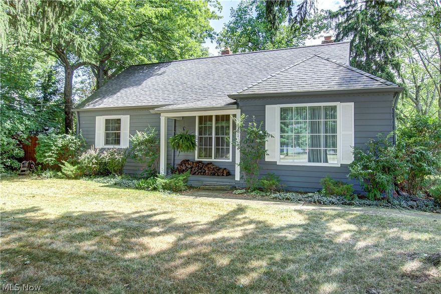 This charming and updated Westlake cape cod is situated on a wooded corner lot.  The fully renovated kitchen is enormous, featuring tile floors, center island, and a pantry.  Recessed lighting and a skylight contribute to the room's bright and airy feel.  All newer stainless steel appliances stay. A generously sized family boasts a woodburning fireplace and beautiful hardwood floors.  The roomy first-floor master bedroom includes two closets, more hardwood flooring, and an attached master bath.  The home offers 3 full bathrooms, 2 on the main level and 1 upstairs, all of which have been updated.  Other recent updates include: furnace (2013), central air (2013), hot water heater (2019), and windows (2016).  The tree-lined backyard is fenced and has a refinished wood deck.  The driveway is located on Concord Dr for added convenience.  Wonderful location near Clague Park, Crocker Park, and I-90!