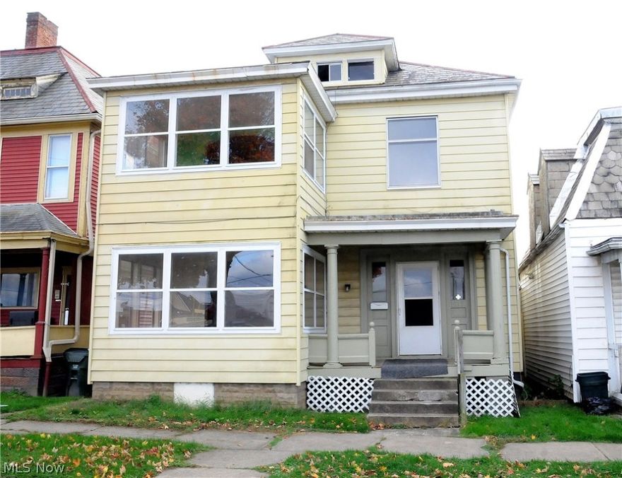Property being sold in "As Is" condition. Close to downtown and senior center. Wood deck off kitchen at rear.
