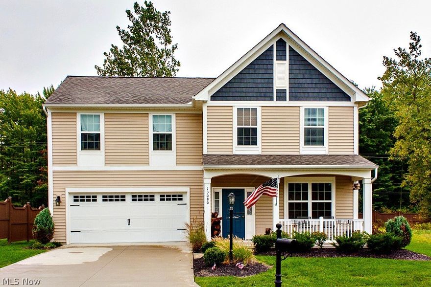 Why build when you can own this stunning Maintenance Free Colonial with many desirable features inside & out! Charming curb appeal with lush landscaping & covered front porch. Inside you will enjoy entertaining throughout the open floorplan w/ 9' ceilings! Vaulted great room w/ cozy fireplace & hardwood floors flow throughout the foyer, dining room & tastefully appointed kitchen w/ granite counters & brand new appliances. 3 generously sized bedrooms & 2 full bathrooms upstairs, featuring the master bedroom w/ en-suite bath & walk-in closet! Relax or entertain on the spacious & private back patio! Extra storage space in the 3 car tandem garage! The community provides Landscaping & Snow Removal so you can spend more time with the ones you love! Conveniently located near shopping & quick highway access. Welcome Home!