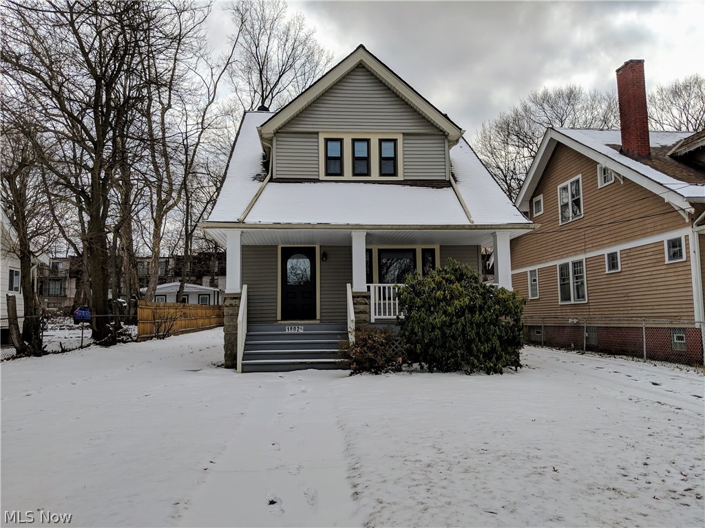 A three bed one bath, West Park Colonial Craftsman ready to be made your home. Great potential with Original Window Seats, Leaded Glass, Original Base, Crown and Hardwood Floors. Great original features that need your finishing touches. Home also features a Recently Rebuilt Front Porch, Newer Architectural Roof, Vinyl Windows, Vinyl siding, 100 amp panel, glass block windows and Gutters. Close to the metro parks, valley, Kamms Corner, and much more.