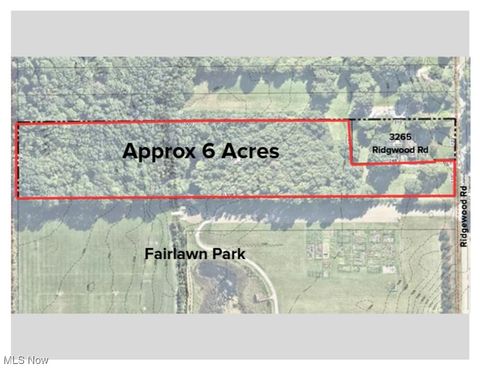 V/L - 6 Acres Ridgewood Road Fairlawn OH 44333