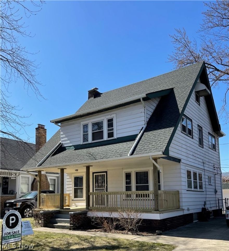 Move-in ready in the fabulous Shore Acres neighborhood! This Beautiful 1924 Colonial combines the charm of the old with the convenience of the new all while nestled by the lake. On the first floor, you will be delighted by brand new floors, a bright spacious kitchen and beautifully exposed beams. The second floor features three bedrooms, two with new flooring, and renovated bathroom. You'll find the laundry and and an added half bath in the basement. Relax on the front porch or in the fully-fenced backyard, or utilize your Shore Acres Association membership which provides you access to the private lakefront park and an additional recreation area. 100-year-old active Neighborhood Association-Don't miss this gem of a home in a one-of-a-kind neighborhood.