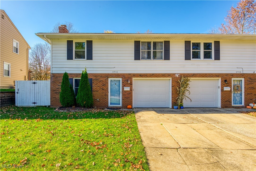 Welcome home to this 3-bedroom, 1.5 bath townhouse-style apartment for rent in West Cuyahoga Falls. Located in Woodridge School District, this nearly 1,600 sq ft half duplex has an attached private 1-car garage, TWO large living rooms, a spacious 3-season sunroom, a working gas fireplace, an eat-in kitchen, a private laundry, and a private fully fenced yard. 5 min walk to Portage Crossing Shopping. 8 Min drive to CVNP, 9 min drive to Route 8. The tenant pays all utilities.