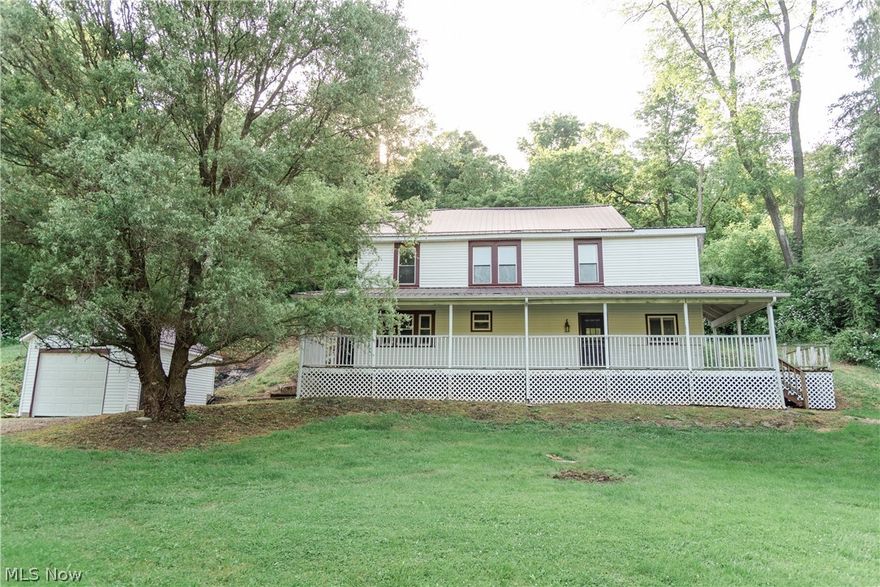 Seller is motivated! Welcome to your dream home, located just minutes away from Historic Roscoe Village! This spacious home on 4.6 acres, has 2 bathrooms and 4 bedrooms, plus an additional room perfect for your home office needs.

 Outside you'll find a large front yard, great for hosting events for family and friends. Overlooking the front yard is a charming large deck, perfect for relaxation! 
Venture up the hill to the backyard, where a wooded lot awaits, presenting endless opportunities for outdoor enthusiasts. Whether you're into hunting or simply seeking a serene retreat amidst nature.The property sprawls across 4.6 acres, offering plenty of room to roam and explore.