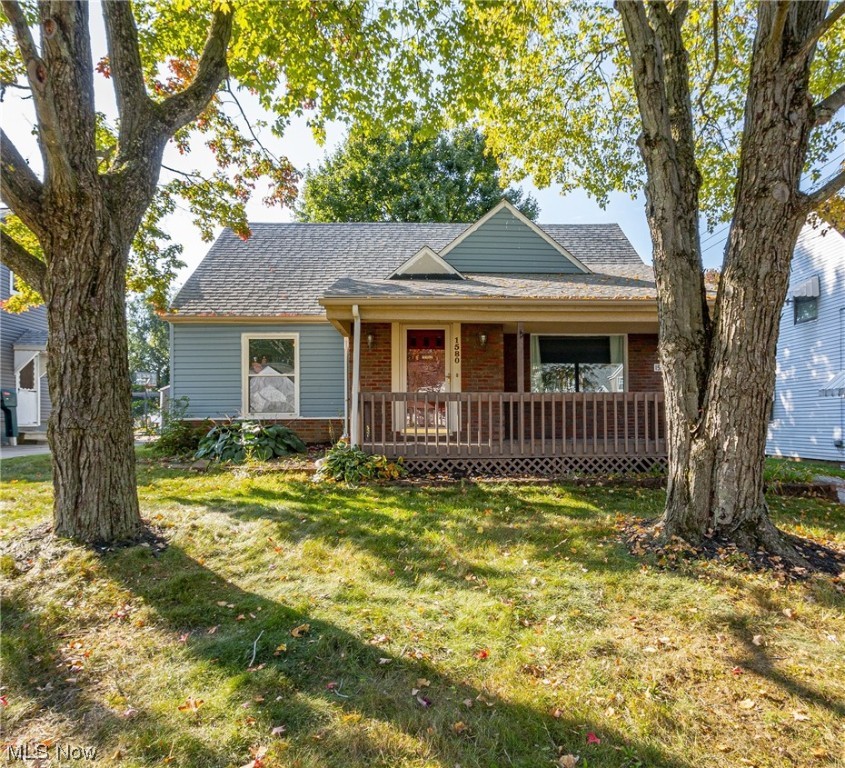 Welcome home to this delightful cape cod that features 3 has bedrooms and 2 full bathrooms. You'll love meal preparation in the recently renovated kitchen with it's custom cabinets, ample storage, updated appliances and granite countertops. It also has a recessed seating area between the 2 pantries together with a sliding glass door out to the deck. A spacious living room with built-in storage for media lovers, 2 bedrooms and a full bathroom complete the first floor. The second floor includes built in drawers and plenty of storage. In the partially finished basement, you'll find the other full bathroom, laundry/utility and 2 bonus rooms (one with new carpet) with lots of options to chose from: another bedroom, gym, office or recreation area. Enjoy seasonal gatherings on the covered front porch or the newly rebuilt back deck. In the back, there's the 2-car oversized detached garage and a fenced in area. Close to shopping, schools, parks and easy access to the expressway. Photos are fort
