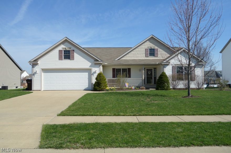 This beautiful ranch has a popular, sought after floor plan.  The great room offers soaring ceilings with beautiful fireplace and is open to the eat-in kitchen that leads to the backyard.  The master bedroom has a lovely master bath and is on the opposite side of the house from the other two bedrooms and full bath.  If you have always wanted a finished recreation room in the lower level, here it is.  It’s such a big space that was finished beautifully.  The backyard has a gorgeous vinyl fence that surrounds the whole backyard and is set up so children and pets can just run and play. Check out the Visual Tour for more views.