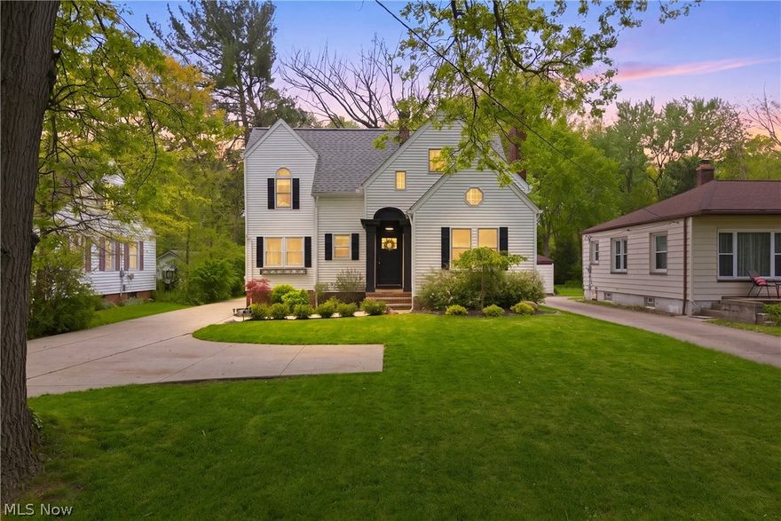 Welcome to 6294 Chestnut, where timeless character meets modern luxury in this stunning 4 bedroom, 2.5 bath home that is truly move in ready. From the moment you arrive you will be captivated by the incredible curb appeal, beautifully manicured landscaping, and inviting presence of this exceptional property. Step inside to discover a spacious and thoughtfully designed first floor featuring a magazine worthy kitchen complete with newer cabinetry, a massive 12.5 foot quartz eat at island, stainless steel appliances (included), and a bright eat in area overlooking the cozy family room. The warm and inviting living room with electric fireplace creates the perfect setting for your morning coffee or evening cocktail, while the formal dining room offers an ideal space for entertaining family and friends. Upstairs you will find four generously sized bedrooms including one currently being used as an oversized walk in closet, along with two full bathrooms and convenient second floor laundry hookups. Additional updates include a new furnace and hot water tank in 2020. The finished basement provides excellent additional living space currently used as a home gym and would also make a fantastic playroom, recreation area, or work from home office, plus the basement has been professionally waterproofed with warranty for peace of mind. Outside you will love the spacious backyard, vinyl privacy fence, newer concrete driveway, low maintenance vinyl siding, younger roof with new gutters, and the impressive two car garage built in 2020. Conveniently located close to everything Independence has to offer with the Independence Civic Center just around the corner, this home truly has it all.