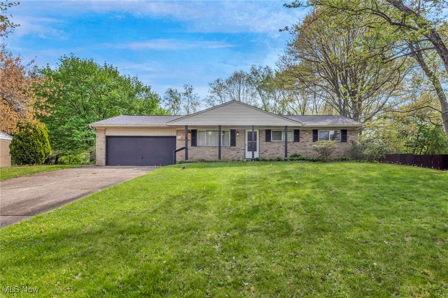 Don’t miss this charming 3-bedroom, 2-bath brick ranch in beautiful Canal Fulton! Set on a quiet street in a desirable school district, this home offers a welcoming 24x24 great room—perfect for holidays and special gatherings—plus a full basement with a bonus room for extra space or storage. The large yard is ideal for outdoor fun or future landscaping dreams. Recent updates include a new roof and water tank in 2023, and updated bathrooms in 2017. Whether you're starting fresh or settling in, this home is full of potential. Being sold "As Is" due to one owner living out of state.