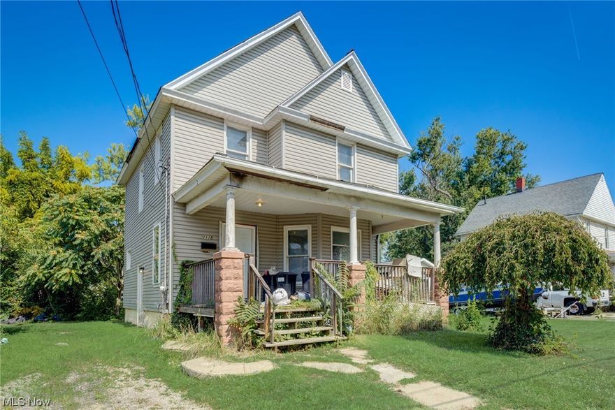 This delightful 3 bedroom, 1.5 bath homes boasts an abundance of character. Constructed in 1910, it offers generous space & is primed for your individual style. Multiple updates started & sellers have thoughtfully left behind a wealth of materials to help you complete the project! Convenient half bath on main that is nearly complete, recent electrical updates, & PVC plumbing pipes. This home is priced for a swift sale & enjoys an excellent location.