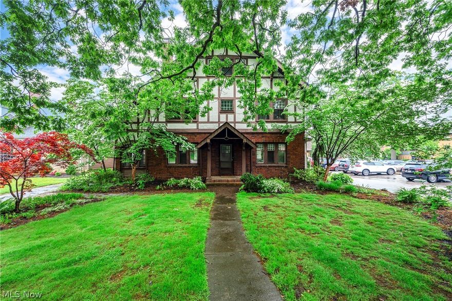 This Classic 1900s Brick Tudor Is Calling You Home!  This Home Is Loaded With Character!  Wood Floors, French Doors, Natural Woodwork!  Look At The Built In Buffet In The Dining Room!!  The First Floor Offers A Conveniently Located Powder Room & A Bonus Room That Makes For A Lovely Morning Room Or Home Office!  The Second Floor Offers 4 Generously Sized Bedrooms.  The Finished 3rd Floor Is Massive, Offering 2 Large Spaces With Endless Possibilities!  This Home Does Need To Be Renovated, So Bring Your Vision & Passion!  Call Today For A Private Tour!