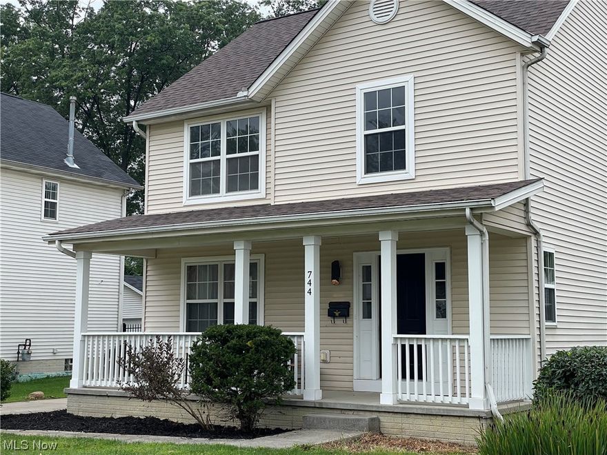 Welcome to this lovely colonial with " move in now " availability! Three generous bedrooms all updated with fresh paint and LVP flooring! Spacious upper bath, featuring double sink and newer ceramic flooring. Main floor features Brazilian Cherry hardwood flooring, spacious foyer, half bath,  and back door to the deck. Large open kitchen has beautiful eat in space and new French doors to the deck! Dining area looks into the living room with a nice gas fireplace. EXTRA BONUS!!! Lower level is perfect family room space with new carpeting, built in storage, and glass door to office (or guest bedroom) with second Full Bath! Laundry and utilities complete the lower level. Come take a look !