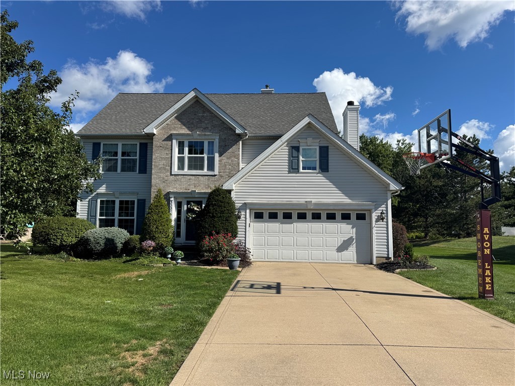 Welcome to your new home in Waterside South in Avon Lake!! This 4-bedroom, 2.5-bath home offers comfortable living in a desirable Avon Lake neighborhood. The main level features a bright living room, with open concept dining area, and a kitchen with ample cabinet and counter space. A cozy family room with wood burning fireplace provides the perfect space to relax or entertain.
Upstairs, you’ll find four generously sized bedrooms, including a primary suite with a private bath and oversized walk-in closet. The lower level offers a finished basement completed in 2022 with additional rec room and bonus storage space. Already plumbed for an additional bathroom. Furnace and AC installed in 2023. Enjoy the private wooded of a backyard, ideal for outdoor activities, and an attached two-car garage for convenience. Nestled next to the communities walking trails.
Located in the heart of Avon lake with top rated schools, parks, and Lake Erie access. Your new home is combined with space, comfort, and location. Schedule your showing today!