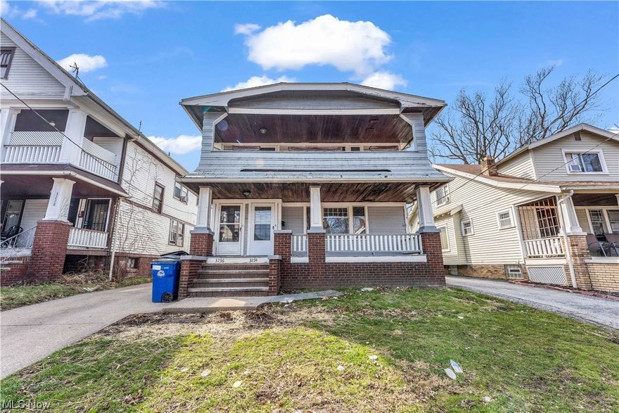 Don't miss the incredible opportunity available with this updated duplex! This 2-family home has well over $65k in updates and is fully occupied! The down unit is 2 bed 1 bath and rents for $950/month with lease through 04/30/2024. The up unit is 3 bed 1 bath and rents for $1,200/month with lease through 08/31/2024. Updates include brand new LVP flooring throughout, renovated kitchens and bathrooms, new windows and newer hot water tanks and furnace! Great central location on Cleveland's west side minutes from downtown, close to highway and public transit access, near shopping, food and more! Full-service, professional property management is in place and willing to stay on! Plus, this property is lead clearance certified! Don't miss out on this solid property- reach out to learn more today!