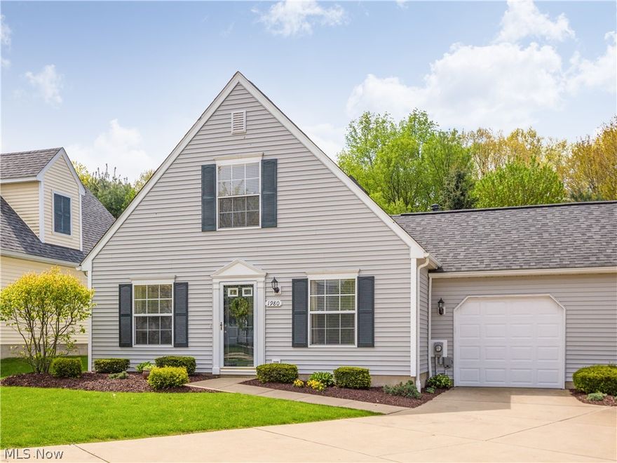 Pride of Ownership! This lovely 3 bedroom 2 bath condo is a pleasure to see. It has a spacious living room and a first floor master bedroom. The kitchen has been updated with granite counter tops and comes fully applianced. The built in microwave has been recently added. There is a laundry room off of the kitchen and the washer and dryer is included. The dining room has a new sliding door out the private patio area. There are 2 bedrooms upstairs and a full bath. Both bathrooms have been updated as well. The one car garage is attached. The furnace was new in 2016 and the hot water tank was new May 2019. Fresh Paint in every room. There is a gas line to the stove.