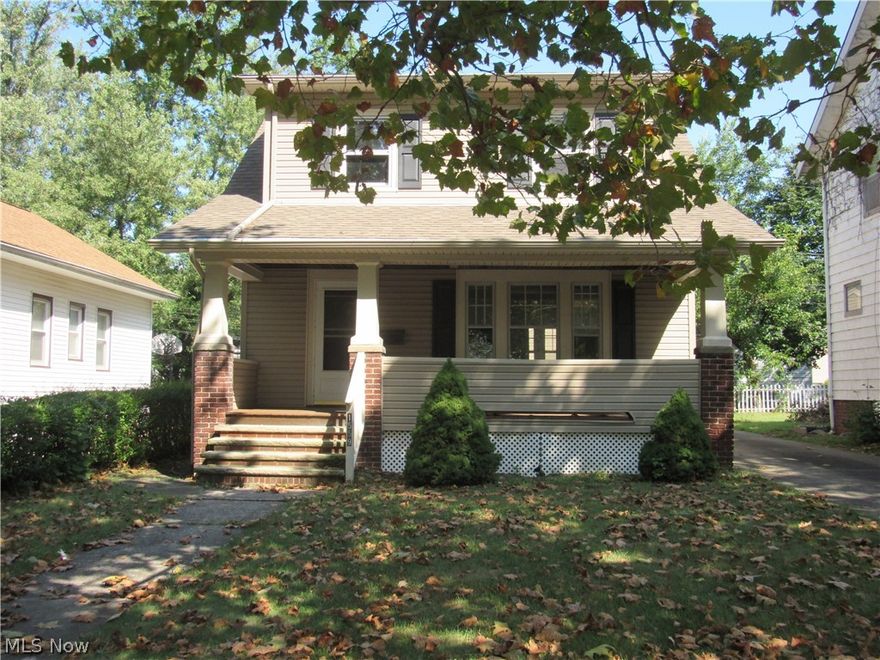 Investors Special!  Become a real estate investor overnight!  This charming 3 bedroom home features hardwood floors throughout! Huge kitchen with eat-in area. The large L-shaped dining room with charming built-ins open to the living room with fireplace feature!  Upstairs has 3 bedrooms- all hardwood floors!
Large full bath with extended counter space, closet and tub/shower!  Large basement with washer/dryer hook-up and storage.

Tenant occupied with lease going until 3/31/2022.  Buyer must honor terms of current lease.  Tenant paying $925 per month with tenant paying an additional $75 for water / sewer.  Pictures are from before tenant moved in.  

Buyer to assume POS.  POS on order.