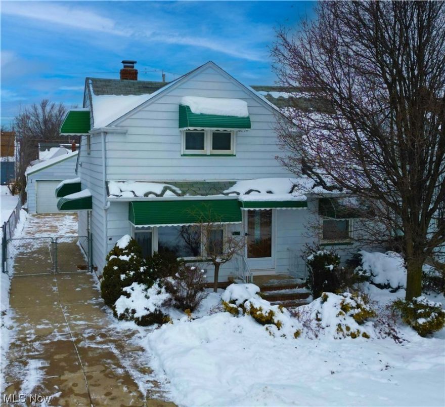 Welcome to 2622 Klusner Ave. in Parma. This extremely well maintained Cape Cod is perfect for anyone looking for a "move in" ready home. It has 3 bedrooms and 2 full baths and a large basement for additional cooking and entertaining guests. All appliances both in the upstairs kitchen and basement are staying with the home. This will include 2 refrigerators, 2 stoves, 2 dishwashers. 1 microwave,1 washer and dryer and 6 foot freezer chest in basement. Grill outside connected to natural gas line. The heating cables on the front of the roof are another excellent feature. New AC in 2020 and New kitchen windows in 2021. A great location and 5 minute walk to Center Park in West Creek Reservation. Schedule your showing today!