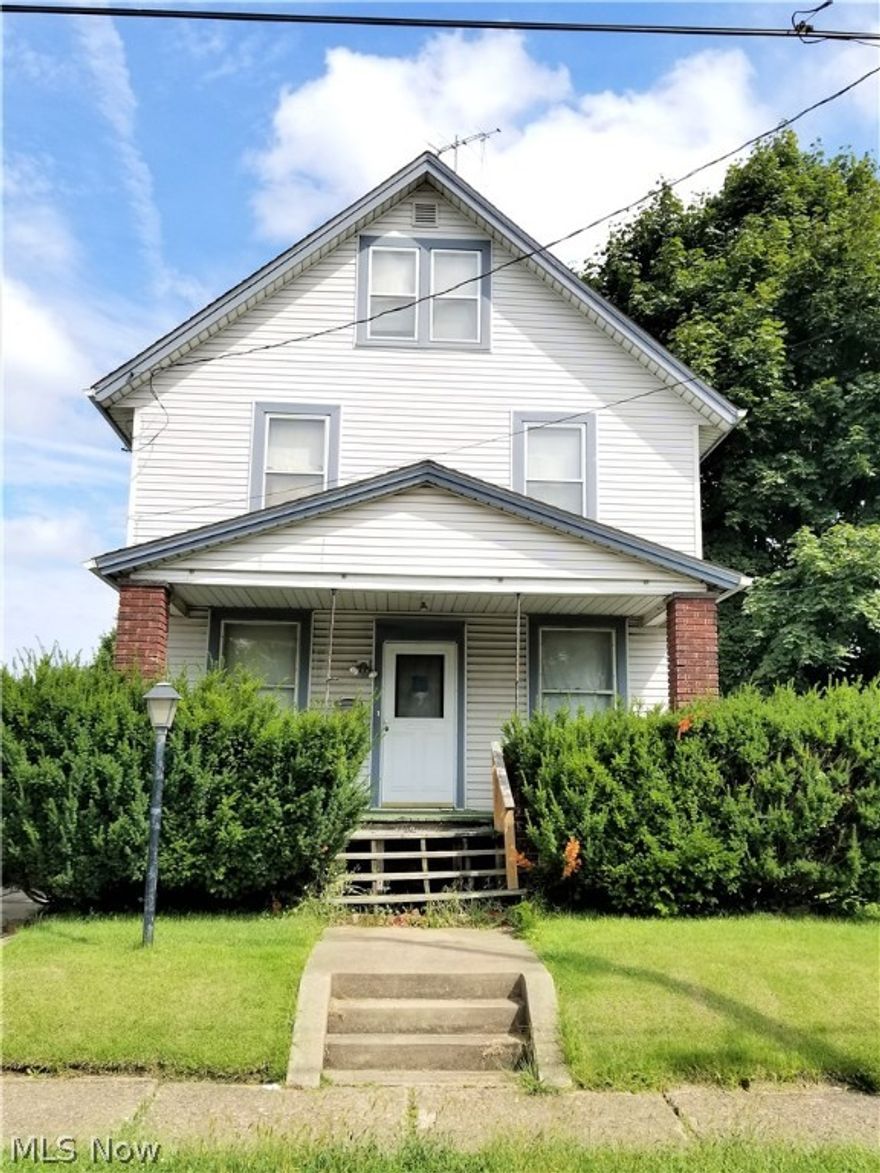 ** Absolute Auction - Feb. 13th @ 4:30 ** Vinyl Sided 2 story home w/living room & dining room, full bath & kitchen w/electric range, upstairs w/2 bedrooms & full bath, attic storage, full basement w/hi-efficiency FA gas furnace & dryer, newer gas hot water heater, public utilities, large fenced back yard w/shade & apple trees, detached single car garage w/alley access. Parcel #237677. Lot 40' x 179'. Present taxes only $339 per half. Located near Aultman Hospital. Great investment opportunity!! Potential rental income!! Open for viewing one hour prior to bidding. Check this one out!!

Real Estate Terms: 25% down auction day, balance due at closing.  Any desired inspections must be made prior to bidding. All information contained herein was derived from sources believed to be correct.