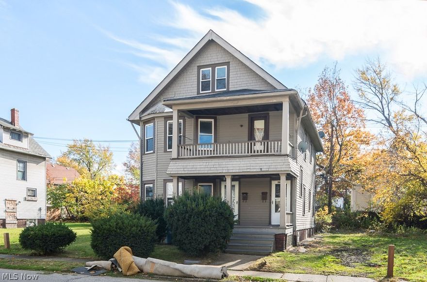 Almost turnkey two-family with just a bit of remodeling needed. Newer roof, vinyl windows, existing and working FHA furnaces and plumbing all ready to go. Home has been professionally cleared and cleaned out. Cash buyers only! This is not a bank owned or short sale!