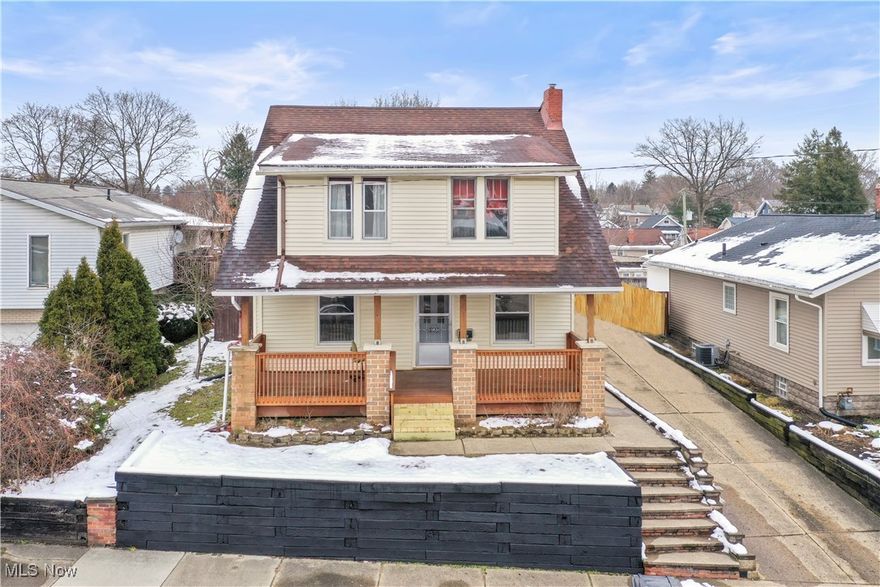 Beautifully Updated Home in North Akron!  Welcome to 1053 N. Main Street, Akron, OH 44310—a charming and fully updated home ready for its next owner! Step onto the inviting full front porch and into a refreshed interior featuring a modernized living room, bathroom, and bedrooms with stylish finishes throughout.  Enjoy outdoor living with a fenced-in backyard, a spacious backyard deck perfect for entertaining, and an oversized 2-car garage offering plenty of storage.  Don't miss this move-in-ready gem—schedule your showing today!