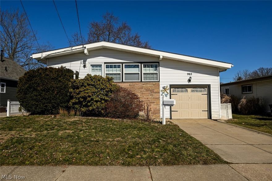 963 Winston St. in Castle Homes is a wonderful place to call home. Ideally located within two miles of major highway access and everyday conveniences, this property offers the best of accessibility while still enjoying residential neighborhood views. Outdoor enthusiasts will appreciate the close proximity to Lake Nesmith and the scenic Ohio and Erie Canal Towpath Trail, perfect for walking, biking, fishing and more.
Inside and out, this raised ranch features practical updates designed for comfort and peace of mind, including a newer roof, a  fenced backyard with updated privacy fencing, a whole-home generator by Generac, and much more. A covered patio addition creates a welcoming space for relaxing or entertaining, rain or shine. 
With four bedrooms and two full bathrooms, including additional living space and a workshop in the lower level, this home offers flexibility for a variety of living arrangements. Whether you're hosting guests, working from home, or simply looking for room to spread out, this property delivers both function and charm in a location that truly enhances everyday living.